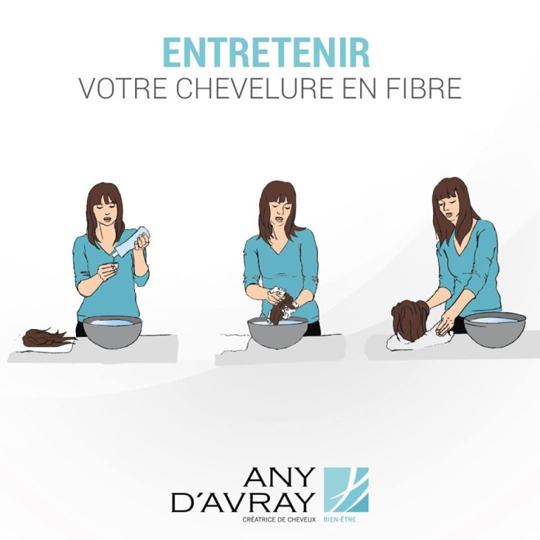 Prendre soin de sa perruque en cheveux synthétiques